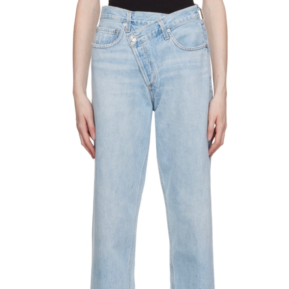 AGOLDE CRISS CROSS JEANS